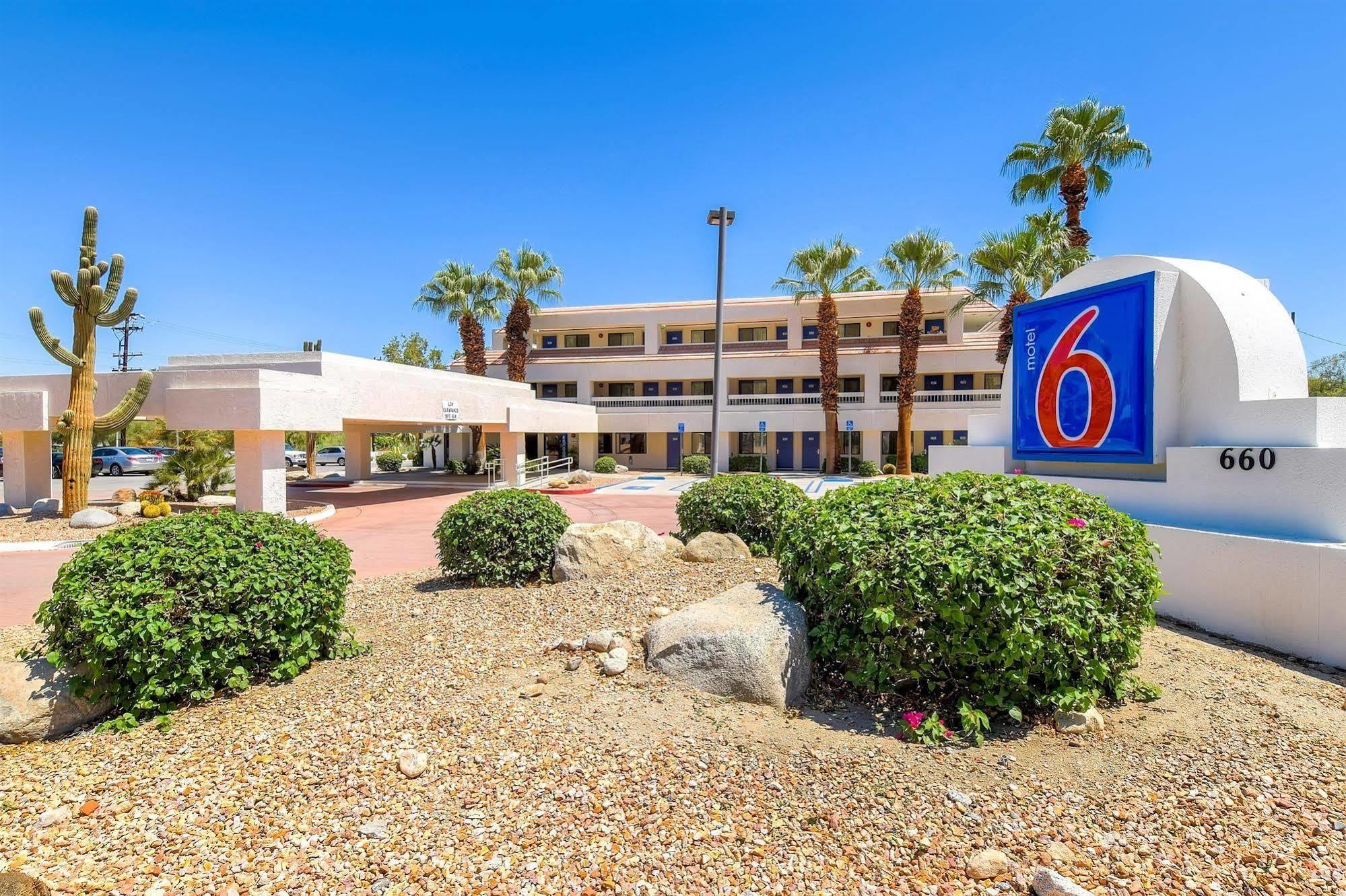 Motel 6-Palm Springs, Ca - Downtown Exteriör bild